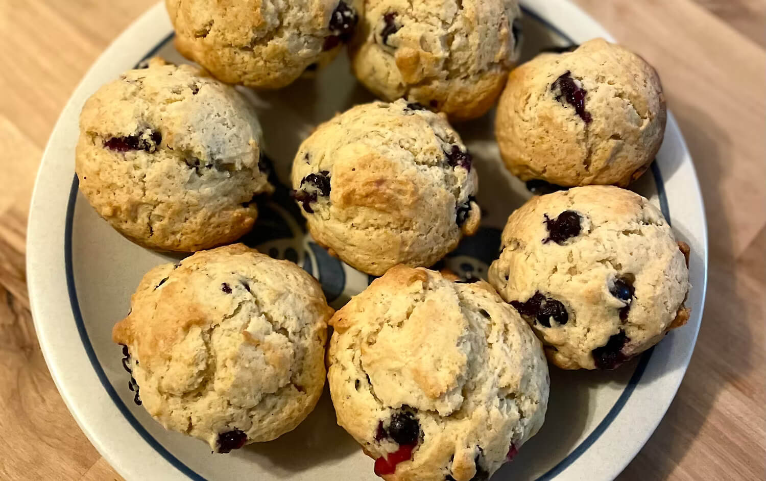 Wild Blueberry Muffins
